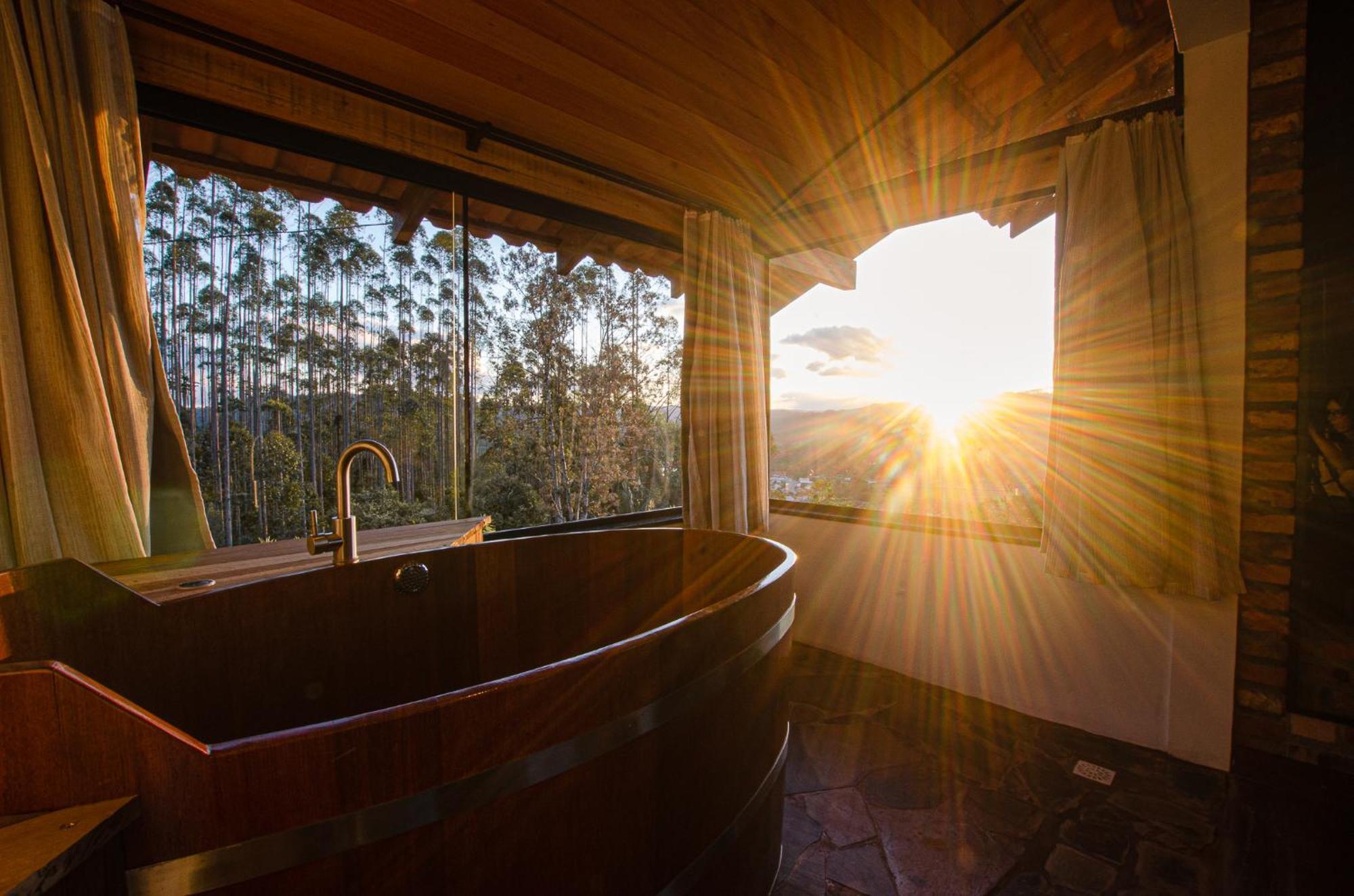 Cabana Tramonto Di Lourdes Rio Forcação Exterior foto